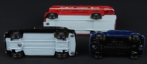 Corgi gift set 11 transport set routemaster bus mini taxi policeman ee698 base