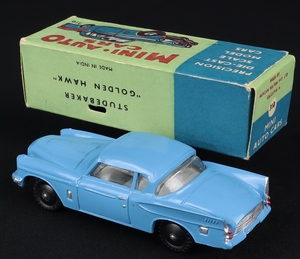 Corgi milton 310 studebaker golden hawk ee728 back