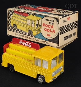 Maxwell mini 547 coca cola van ee729 front