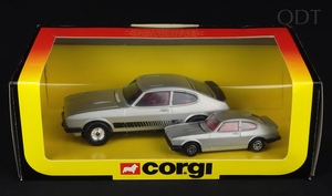 Corgi toys little large 1373 professional capri ee740 front