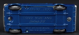 Corgi toys 320 ford mustang ee775 base