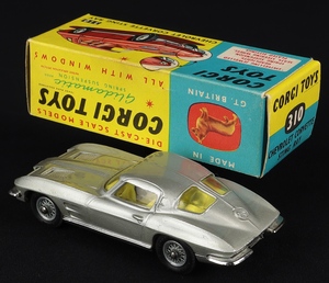 Corgi toys 310 chevrolet corvette ee785 back