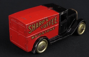 Dinky toys 28h pre war delivery van sharp's toffee ee825 reverse