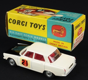 Corgi toys 322 rover 2000 monte carlo international rally ee829 back