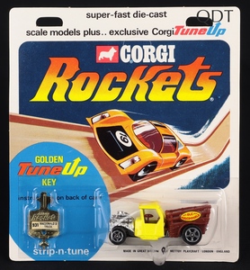 Corgi rockets 931 macdonald's truck ee834 front