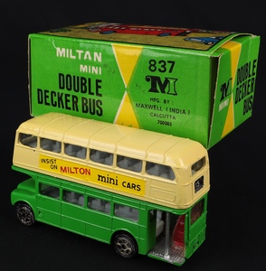 Milton miltan 837 double decker bus ee857 back