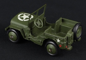 Dinky toys 153a us military jeep ee864 back