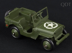 Dinky toys 153a us military jeep ee864 front