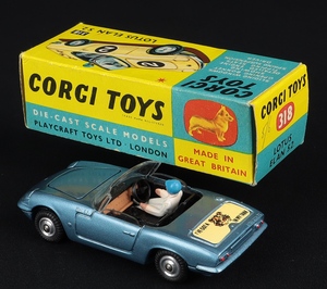 Corgi toys 318 lotus elan ee888 back