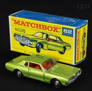 Matchbox models 62 mercury cougar ee897 front