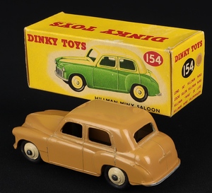 Dinky toys 154 hillman minx saloon ee907 back