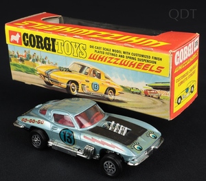 Corgi toys 376 chevrolet corvette stingray ee925 front