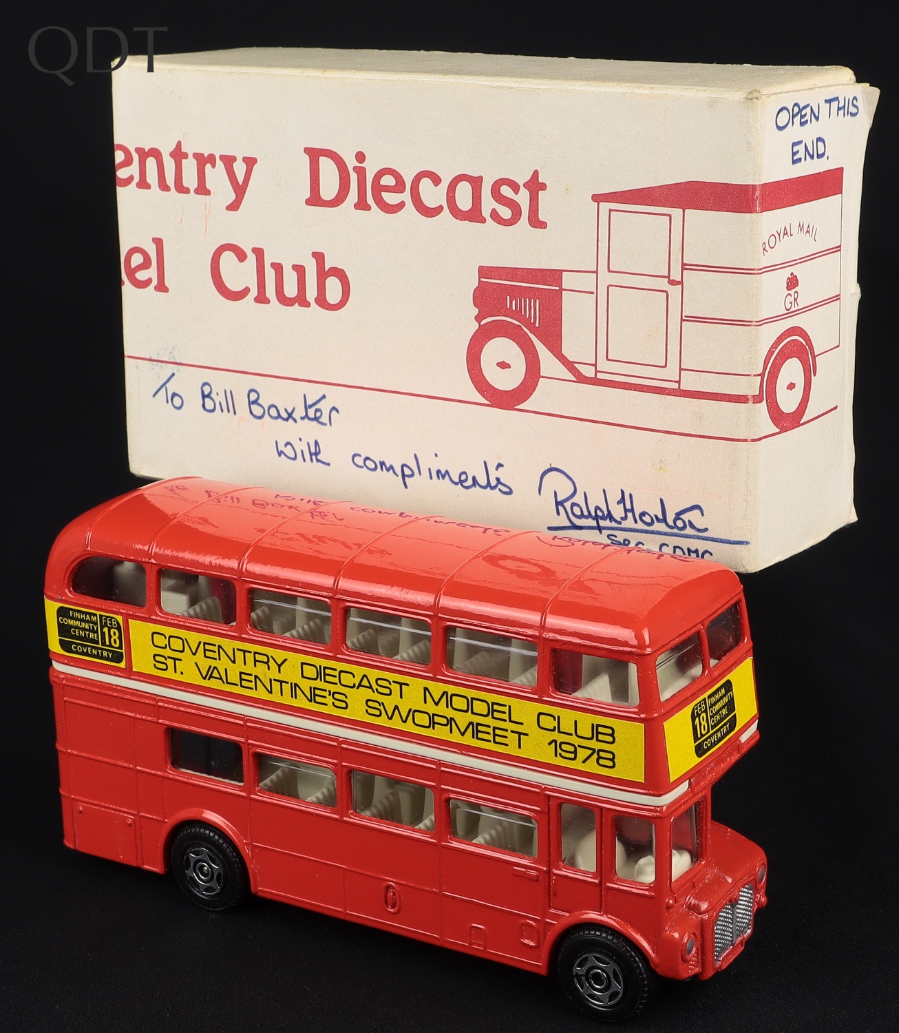 Toys 469 London Routemaster Bus QDT