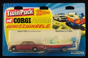 Corgi juniors 2505 jaguar xj6 speedboat ee949 front