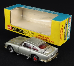 Corgi toys 270 james bond aston martin db5 ee968 back