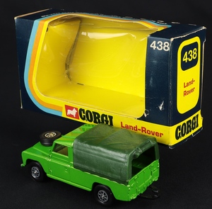 Corgi toys 438 landrover ee971 back