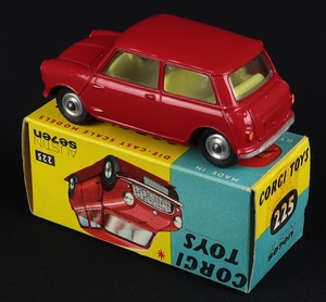 Corgi toys 225 austin seven ee984 back