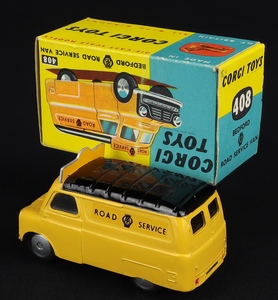 Corgi toys 408 bedford aa road service van back