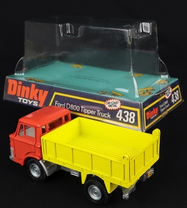 Dinky toys 438 ford d800 tipper truck ff16 back