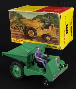 Nicky dinky toys 962 muir hill dumper truck ff23 front