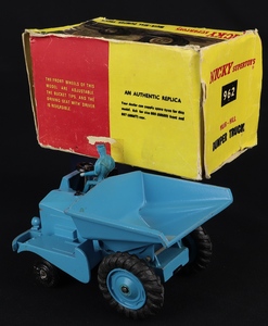 Nicky dinky toys 962 muir hill dumper truck ff24 back