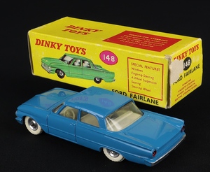 South african dinky toys 148 ford fairlane ff30 back