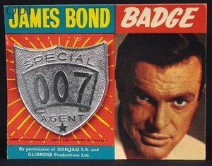 Lone star a james bond 007 badge ff32 front