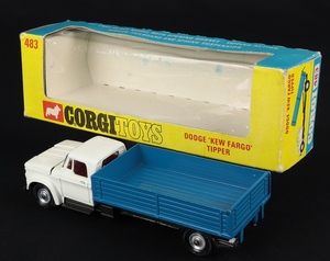 Corgi toys 483 dodge kew fargo tipper ff41 back