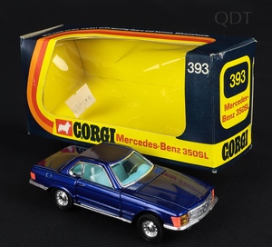 Corgi toys 393 mercedes 350sl ff42 front