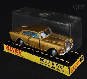 Dinky toys 127 rolls royce silver cloud ff47 front