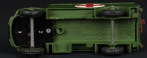 Dinky toys 626 military ambulance ff80 base