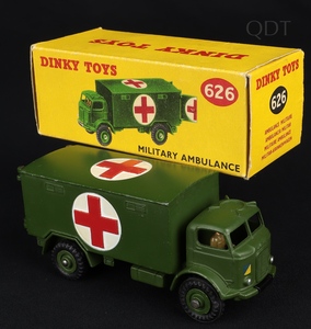 Dinky toys 626 military ambulance ff80 front