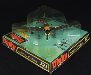 Dinky toys 721 junkers ju 87b stuka ff85 back