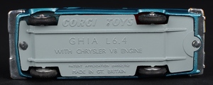 Corgi toys 241 ghia ff87 base