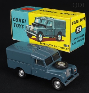 Corgi toys 351 raf landrover ff88 front