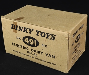 Trade box dinky toys 491 job's dairy vans ff100 box 1