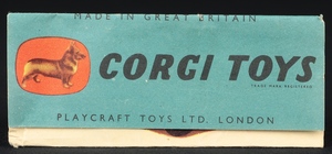 Corgi toys 206 hillman husky ff111 booklet