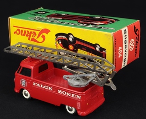 Tekno models 404 falck zonen fire escape truck ff110 back