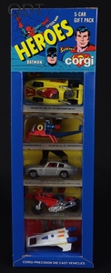 Corgi junior 7008 heroes five car gift pack reeves ff119 front