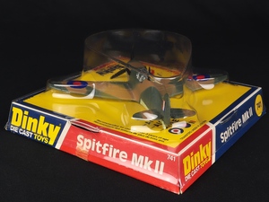 Dinky toys 741 spitfire mk ii ff123 view