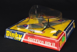 Dinky toys 741 spitfire mk ii ff123 back