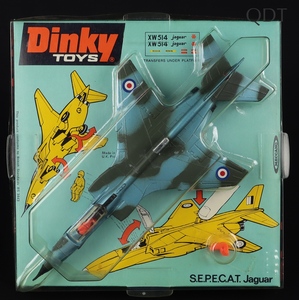 Dinky toys 731 sepecat jaguar ff124 front