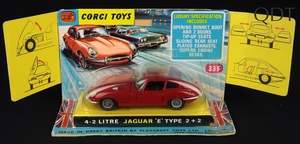 Corgi toys 335 jaguar 4.2 ff127 front