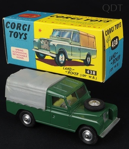 Corgi toys 438 landrover ff171 front