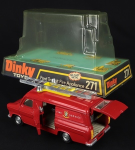 Dinky toys 271 ford transit fire appliance ff172 back