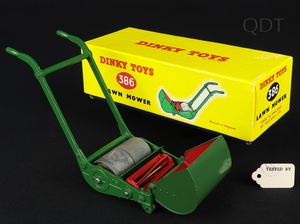 Dinky toys 386 lawn mower ff178 front