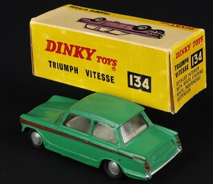 Indian dinky toys 134 triumph vitesse ff184 back