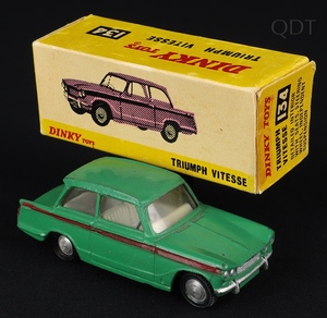 Indian dinky toys 134 triumph vitesse ff184 front