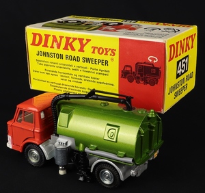 Dinky toys 451 johnston road sweeper ff191 back