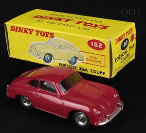 Dinky toys 182 porsche 356a ff197 front